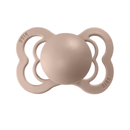 BIBS Speen Maat 1 Woodchuck/Blush Supreme Silicone 2st - BIBS - Babywinkel - 5713795199105