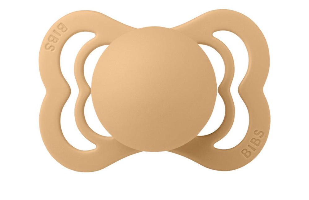 BIBS Speen Maat 2 Silicone Supreme Desert Sand - Babywinkel - 5713795233380