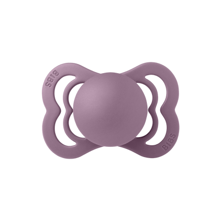 BIBS Speen Maat 2 Silicone Supreme Mauve - BIBS - Babywinkel - 5713795237739