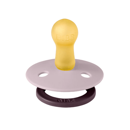 BIBS Spenen Pacifier Studio Fusion 2 pack Dusky lilac/Plum Speenmaat 1 koop je bij Babywinkel