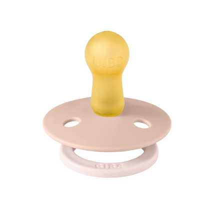 BIBS Spenen Pacifier Studio Fusion 2 pack Blush/Woodchuck speenmaat 3