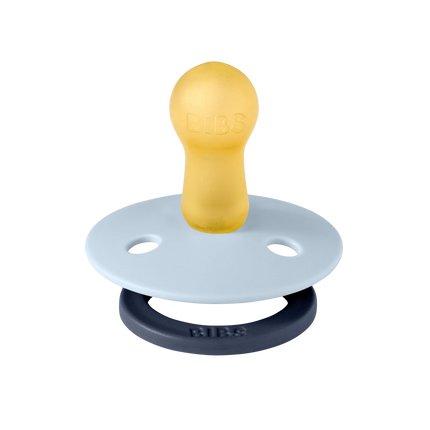 BIBS Spenen Pacifier Studio Fusion 2 pack Baby blue/petrol Speenmaat 3