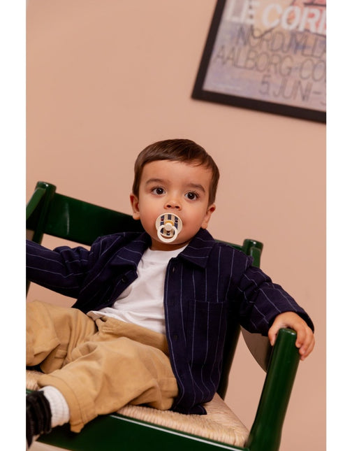 BIBS Studio Colour Pin Anatomical Ivory Steel Blue Mix - Babywinkel - 5713795263820
