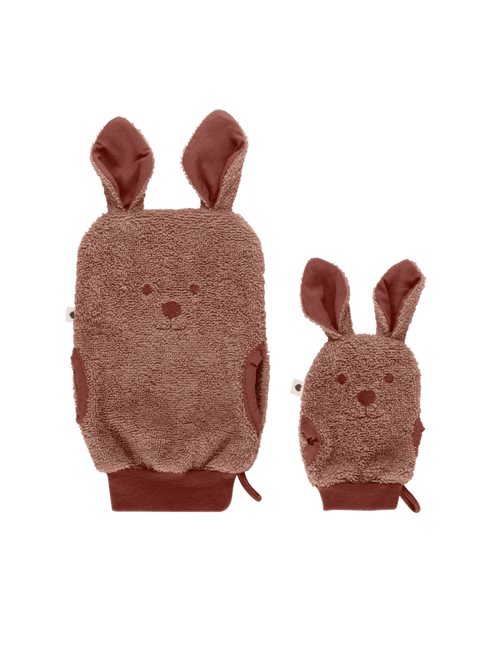 BIBS Washand Set Kangaroo 2 - delig Woodchuck koop je bij Babywinkel