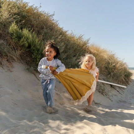 Blouse lange mouw Denim Blue Stripe koop je bij Babywinkel