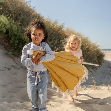 Blouse lange mouw Denim Blue Stripe koop je bij Babywinkel
