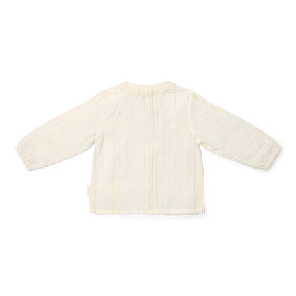 Blouse lange mouw Off White - Babywinkel - 8721122580929