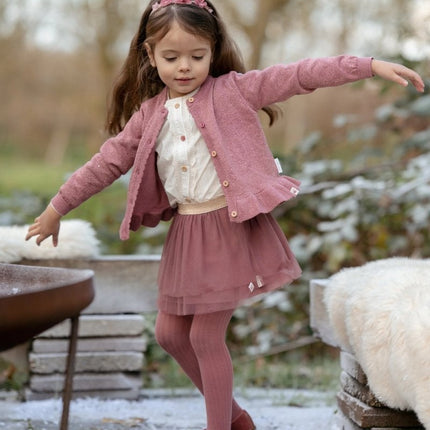Blouse lange mouw Off White - Babywinkel - 8721122580929