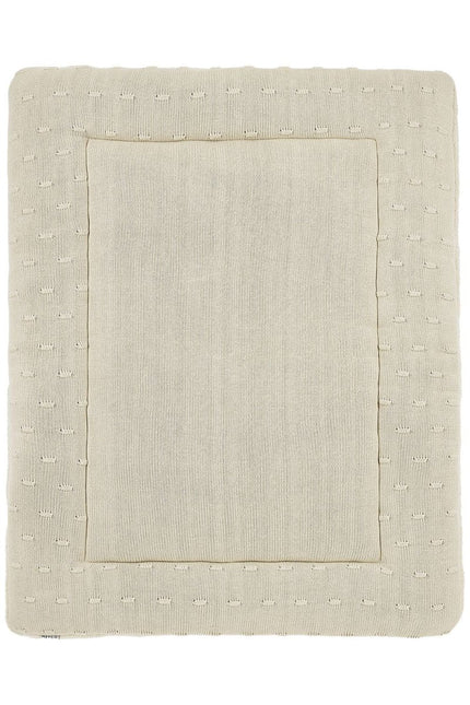 Boxkleed Knots - soft sand - 77x97cm - Babywinkel - 4054703366211