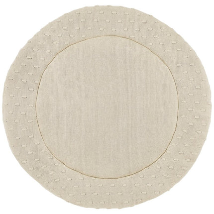 Boxkleed rond Knots - soft sand - ⌀95cm - Babywinkel - 4054703366235