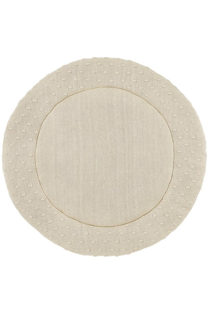 Boxkleed rond Knots - soft sand - ⌀95cm - Babywinkel - 4054703366235