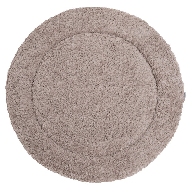 Boxkleed Snow taupe - Ø90 cm - Babywinkel - 8721052104622