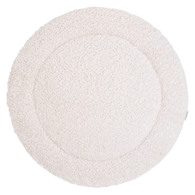 Boxkleed Snow wolwit - Ø90 cm - Babywinkel - 8721052104615