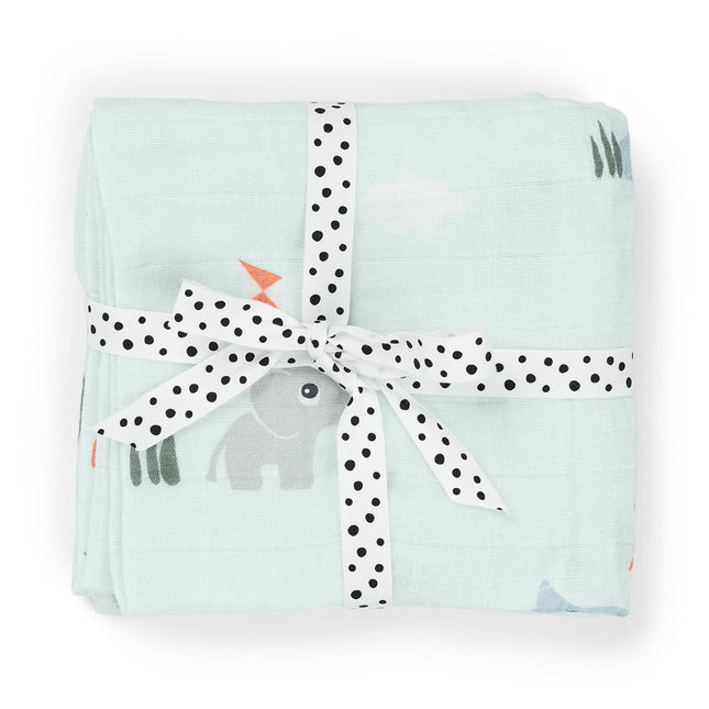 Burp cloth 2 - pack Playground - Babywinkel - 5712643054955