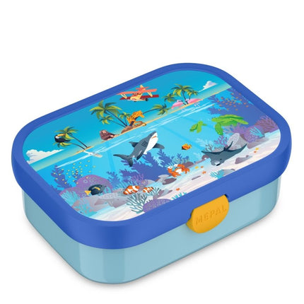 Campus Bento lunchbox met vorkje - Tropical Ocean - Babywinkel - 8720294056058