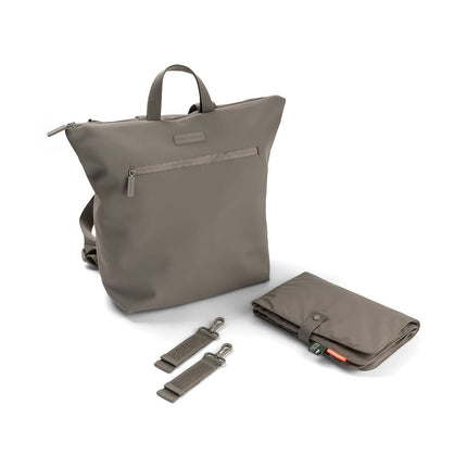 Changing backpack Taupe koop je bij Babywinkel
