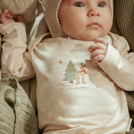 Body 2 piezas manga larga Little Christmas