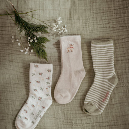Paquete de 3 calcetines Little Christmas