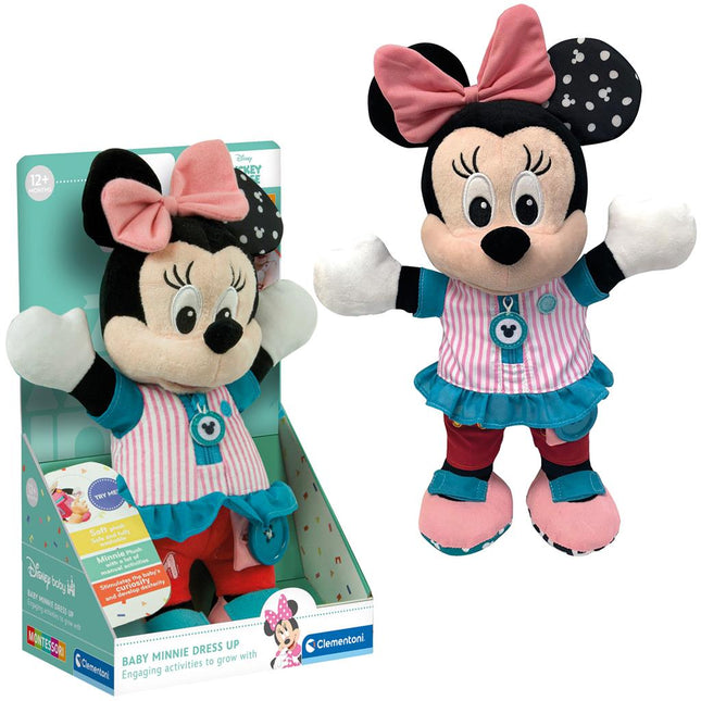 Clementoni Knuffel Disney Minnie Dress Up koop je bij Babywinkel