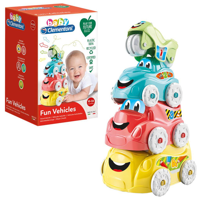 Clementoni Baby Stapelauto's - Babywinkel - 8005125171118