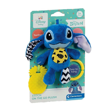 Clementoni Baby Stitch Soft Rattle Blue - Babywinkel - 8005125179190