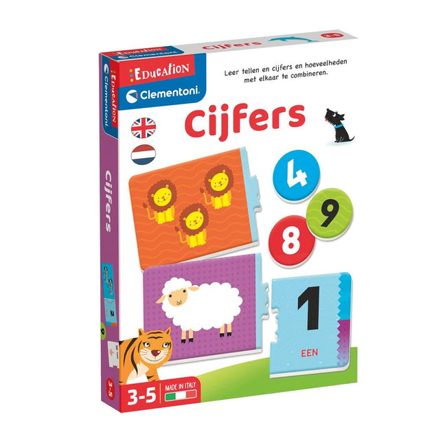 Clementoni Spelletje Cijfers Leren koop je bij Babywinkel