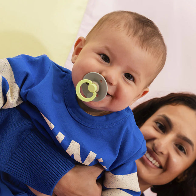 BIBS Spenen Pacifier Studio Fusion 2 pack Sage/Hunter green Maat 1