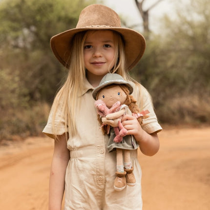 <tc>Little Dutch</tc> Muñeca de peluche Rosa Safari