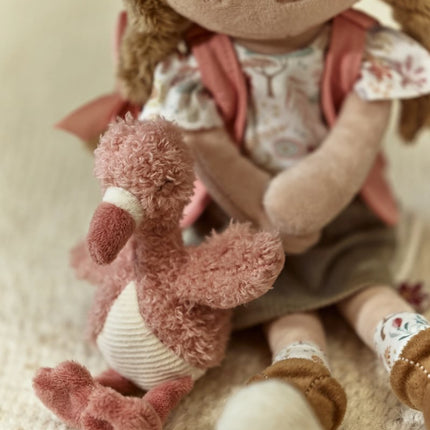 <tc>Little Dutch</tc> Muñeca de peluche Rosa Safari