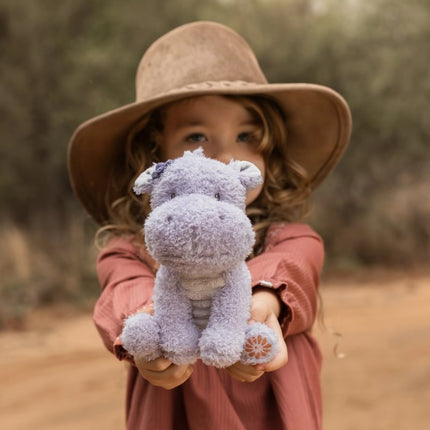 <tc>Little Dutch</tc> Peluche de hipopótamo Safari, 17 cm