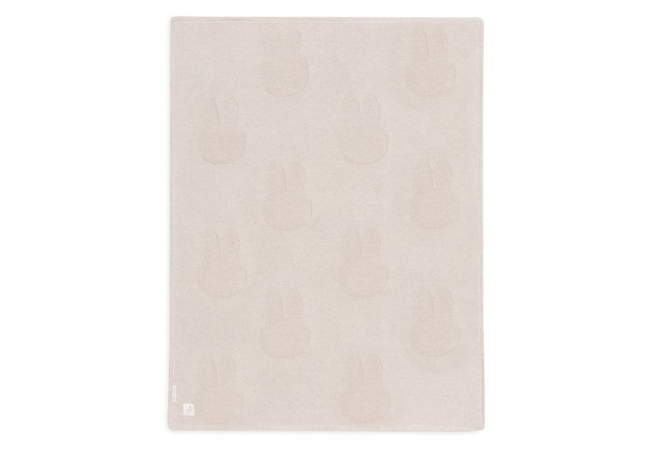Jollein Ledikantdeken Miffy Nougat/Coral Fleece 100X150Cm koop je bij Babywinkel