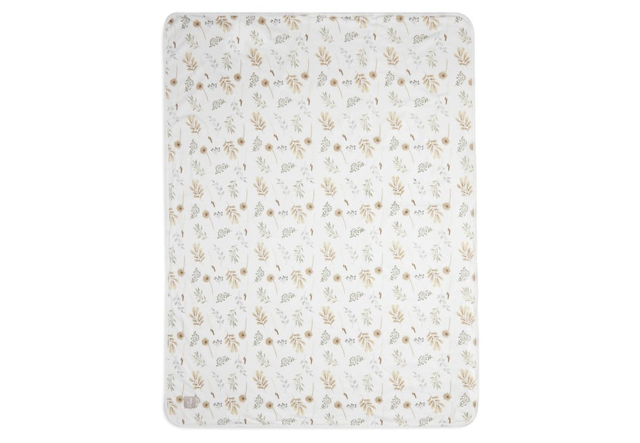 Deken Wieg Jersey 75x100cm - Wild Flowers - Babywinkel - 8717329369580