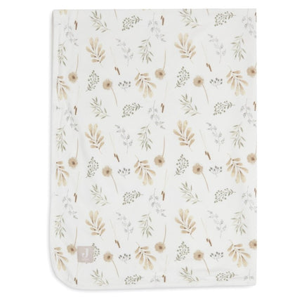 Deken Wieg Jersey 75x100cm - Wild Flowers - Babywinkel - 8717329369580