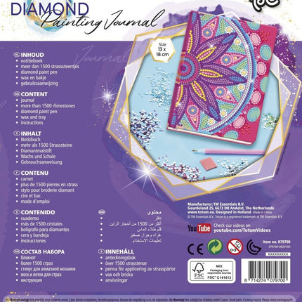 Diamond Painting Bloem Mandela - Babywinkel - 8714274079700