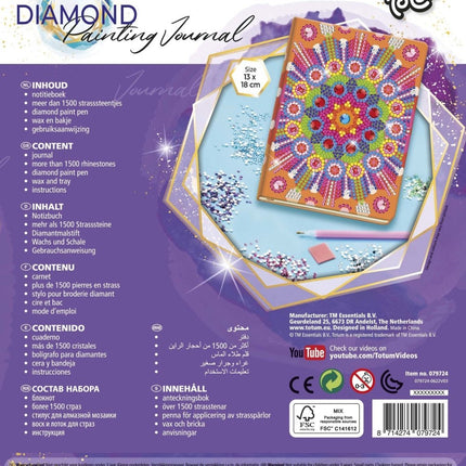 Diamond Painting Mandela - Babywinkel - 8714274079724
