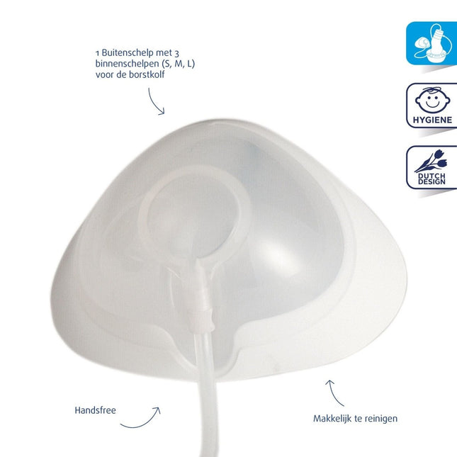 Difrax Borstkolf Schelp koop je bij Babywinkel