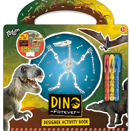 Dino Knutsel Boek 3 delig - Babywinkel - 8714274075115