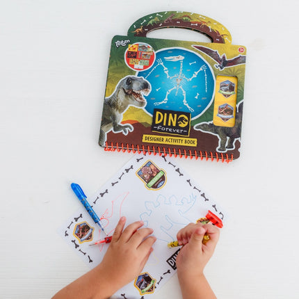 Dino Knutsel Boek 3 delig - Babywinkel - 8714274075115