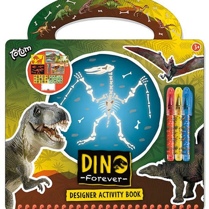 Dino Knutsel Boek 3 delig - Babywinkel - 8714274075115