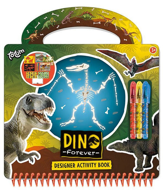 Dino Knutsel Boek 3 delig - Babywinkel - 8714274075115