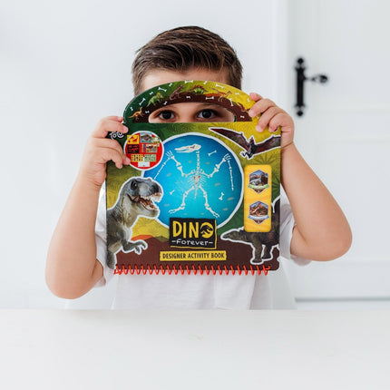 Dino Knutsel Boek 3 delig - Babywinkel - 8714274075115