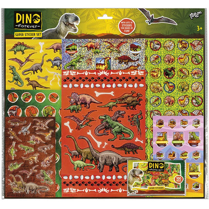 Dino Stickerset Groot - Babywinkel - 8714274075078