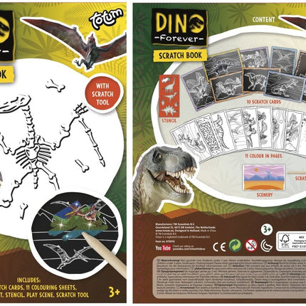 Dino Tekenboek - Babywinkel - 8714274075016