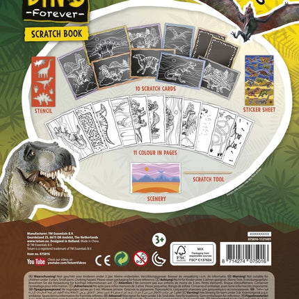 Dino Tekenboek - Babywinkel - 8714274075016