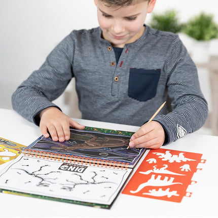 Dino Tekenboek - Babywinkel - 8714274075016