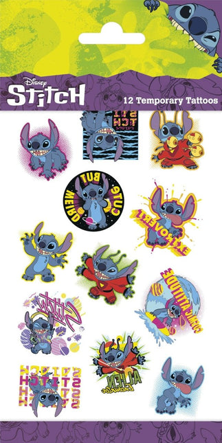 Disney Nep Tattoos Stitch - Babywinkel - 8718819315209