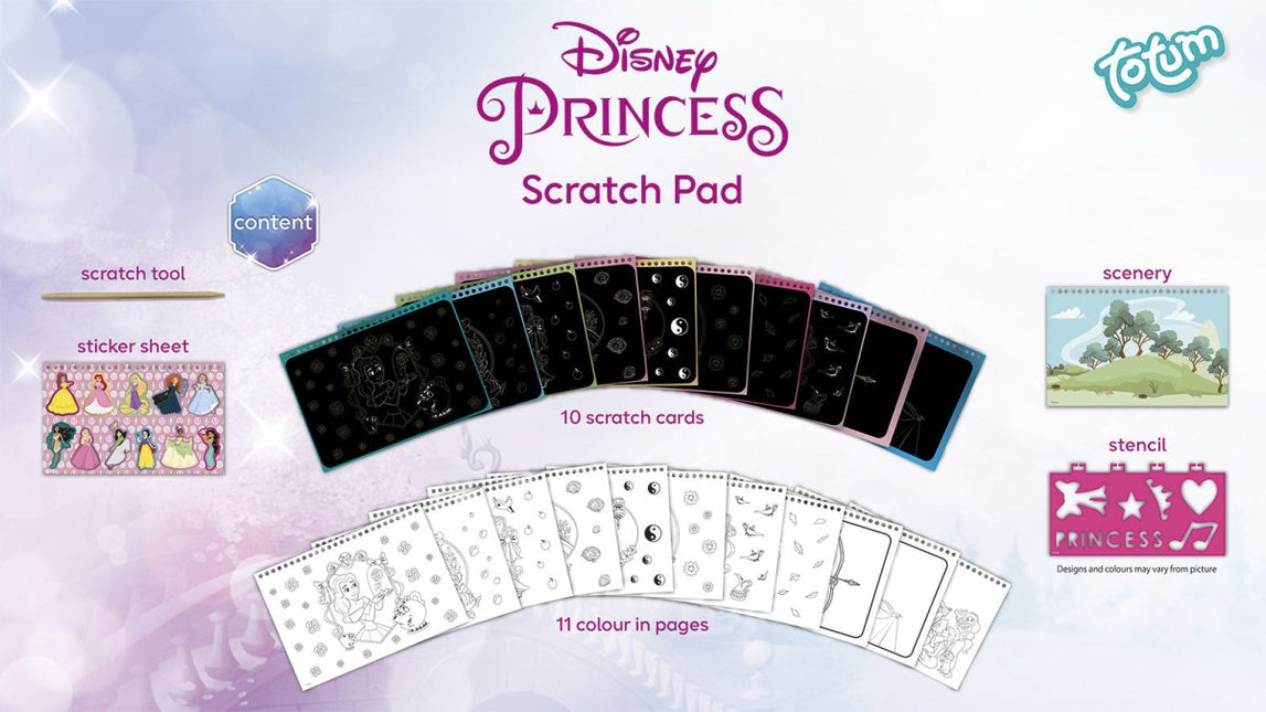 Disney Prinsessen Knutselboek - Babywinkel - 8714274044340