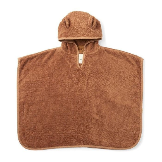 Done by Deer Badponcho Gots Sea Friends Beige koop je bij Babywinkel