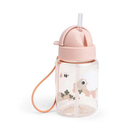 Done by Deer Drinkbeker Tiny Farm Roze 280Ml - Babywinkel - 5712643055679