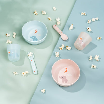Done by Deer Kinderservies Set Playground Powder 3 Pack - Done by Deer - Babywinkel - 5712643053705